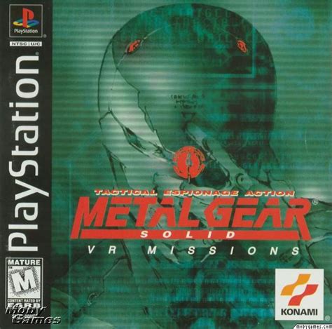 ps1 metal gear solid vr missions box art|metal gear solid vr training.